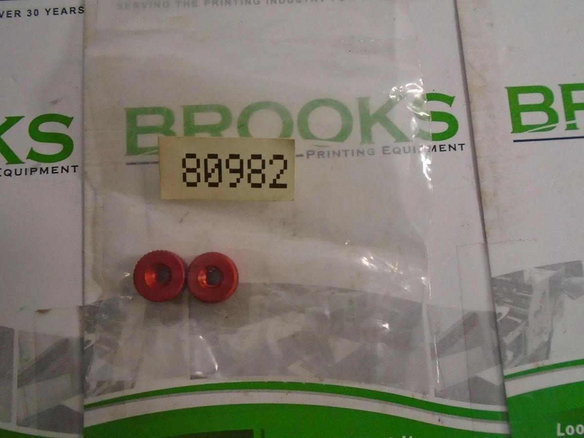 Used AB Dick Thumb Screw, Nut Paper Level Tube , Part #80982