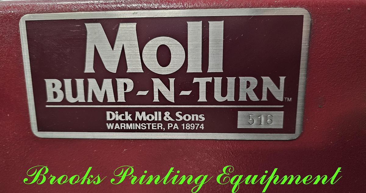 Used Dick Moll Marathon with Final Fold & Bump-N-Turn