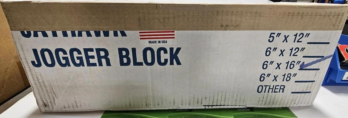 Plastic Jogger Block 6" x 16"