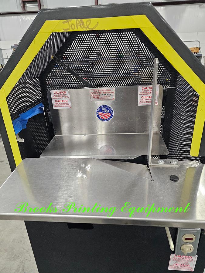 Used Bunn 10 Ply Twine Tying Machine
