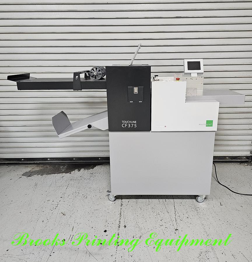 Used Multigraf Touchline CF375, 2025