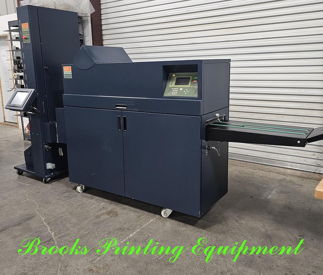 Used CP Bourg BDF InLine Bookletmaker with BST 10 Collator