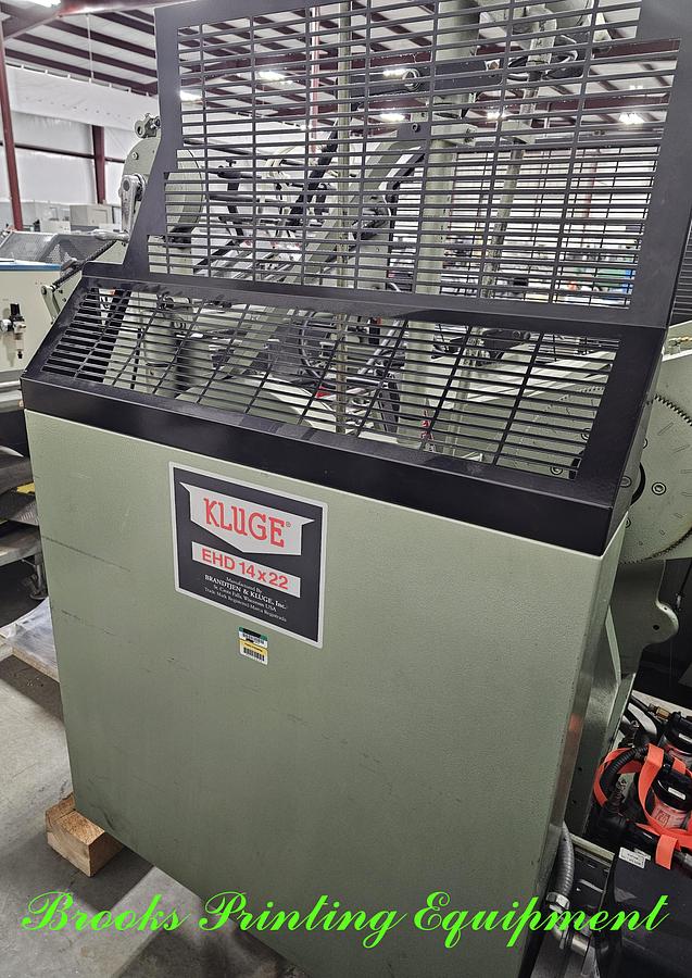 Used Kluge EHD 14 x 22