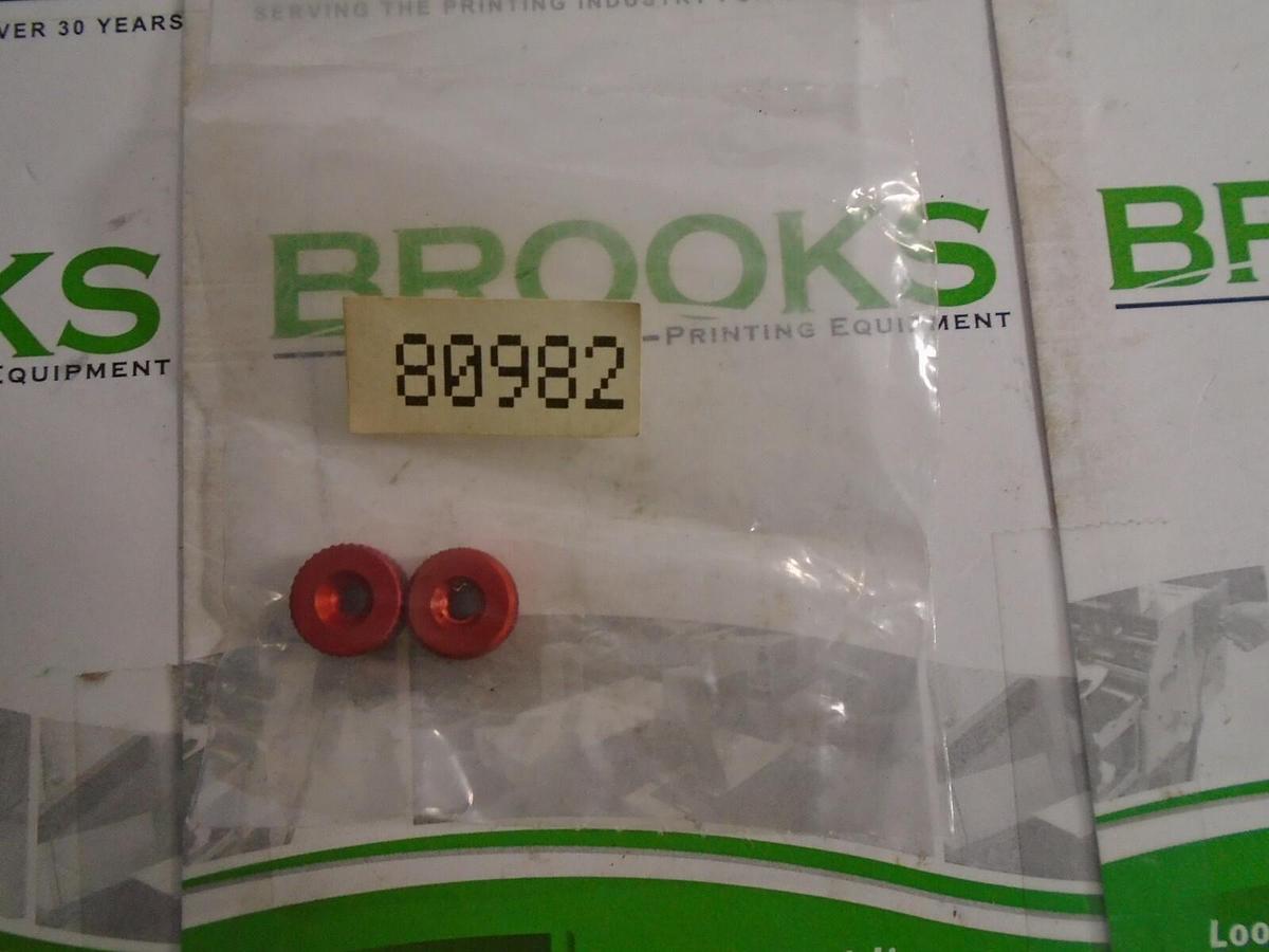 Used AB Dick Thumb Screw, Nut Paper Level Tube , Part #80982