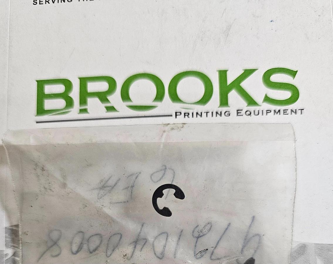 Used Ryobi OEM E Ring, Part #9721040008