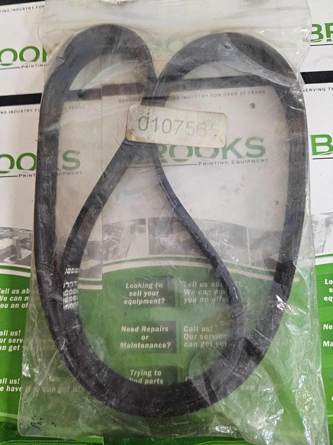 Used MBO Poly V-Belt for B26, B30, B123 Part #0107565