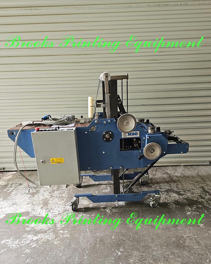 Used MBO SAP 46L Vertical Stacker Delivery