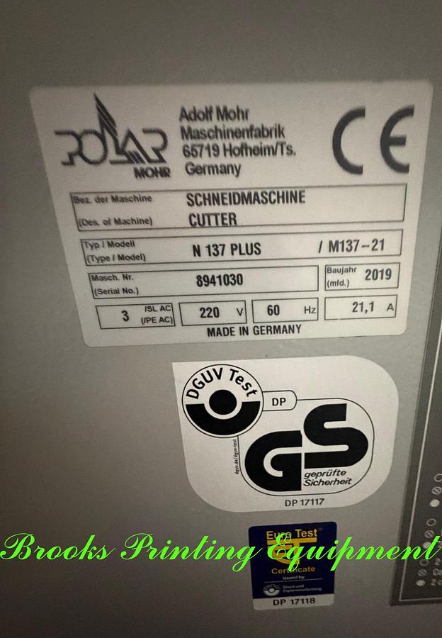 Used Polar N 137 Plus, 2019