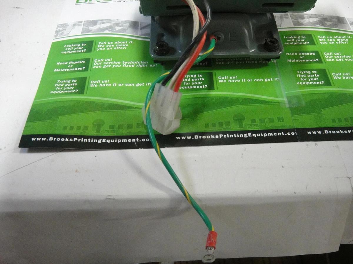 Used Duplo 10/60 Motor (110 Volt), Part #11A-80310