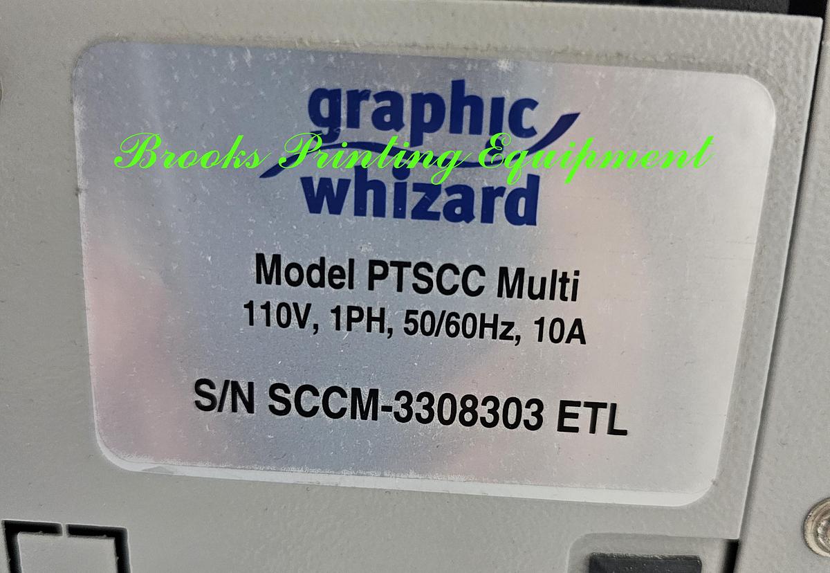 Used Graphic Whizard PTSCC Multi, Video