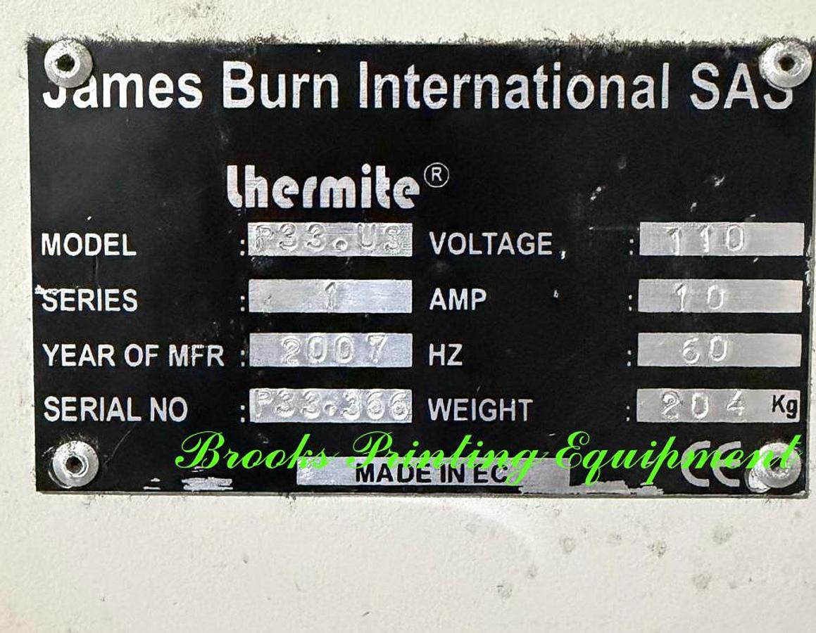 Used JBI Docu Punch  P33, 2007