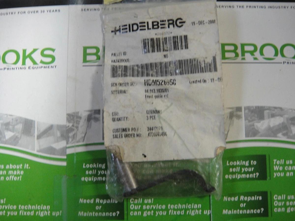 Heidelberg Front Guide CPL, Part #04.013.1035/01