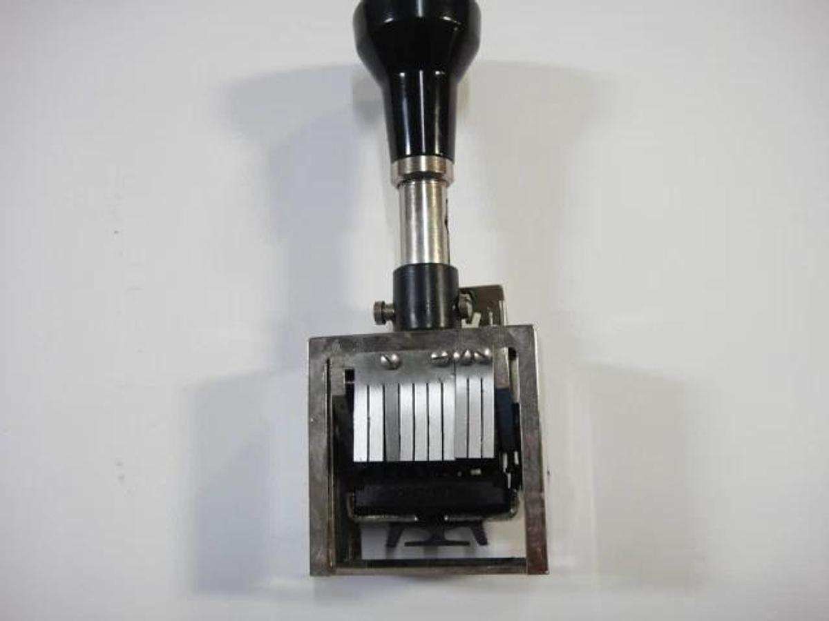 Used Reiner Hand Stamper, Part #A321