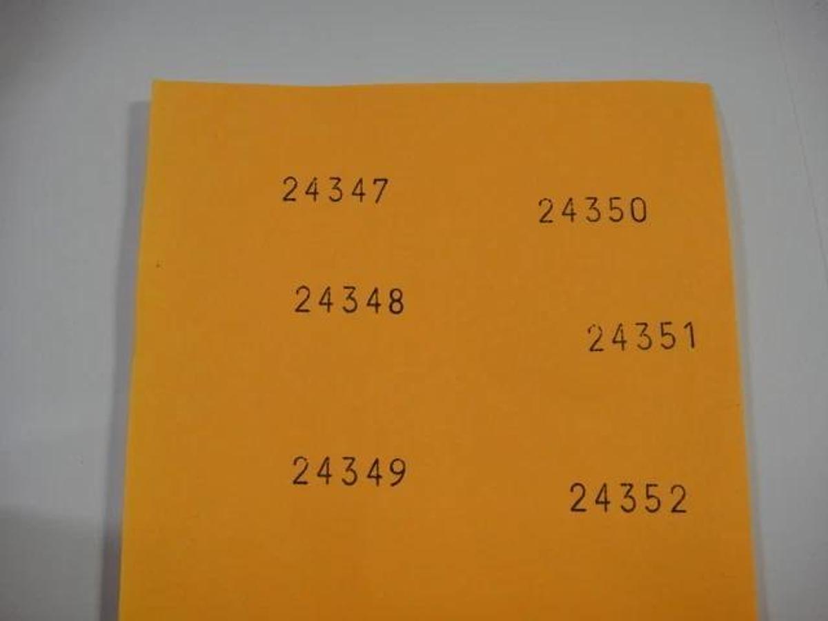 Used Reiner Hand Stamper, Part #A321