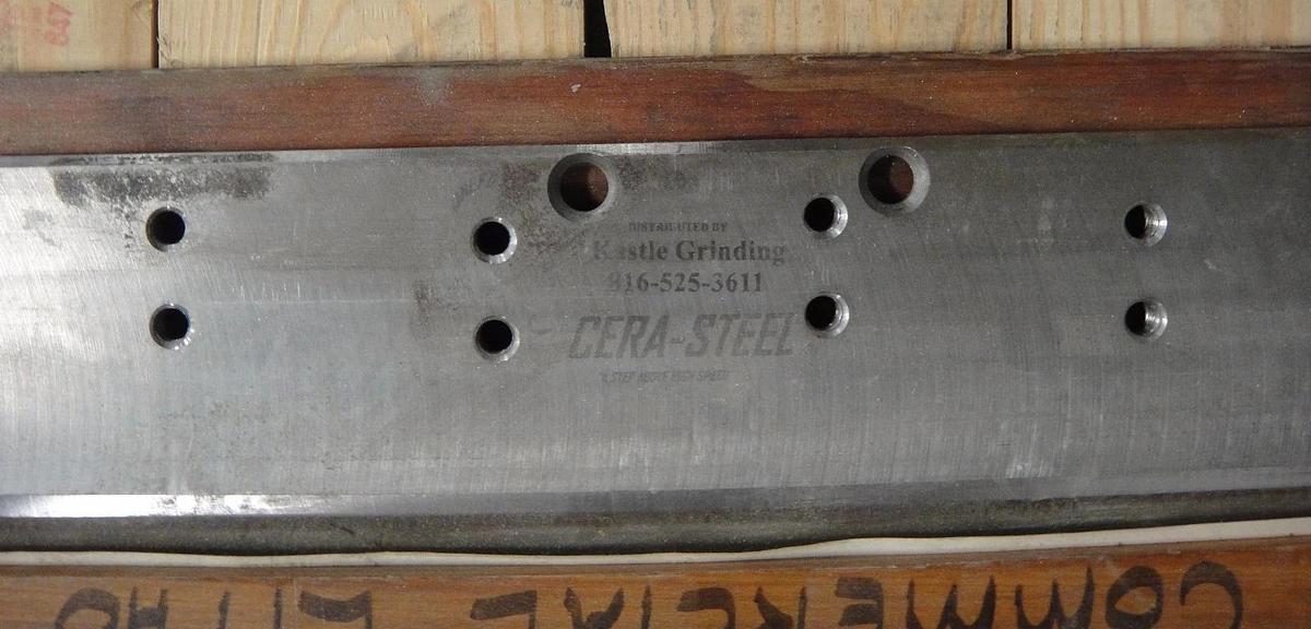 Used Polar 70 1/4" (16 Straight Holes) Cutting Blade