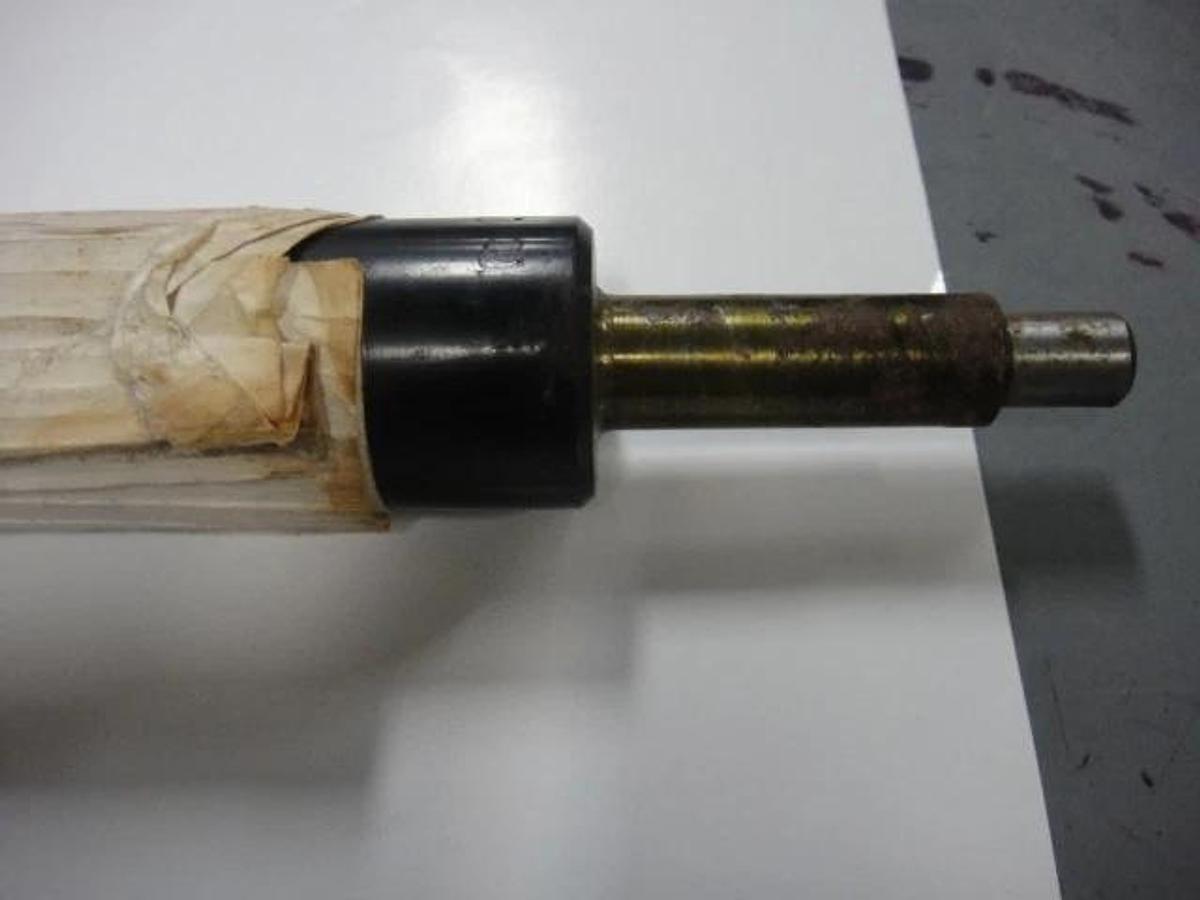 Hamada B452 Ink Distributor Roller with Bushing, Part #I23-01-1A-8