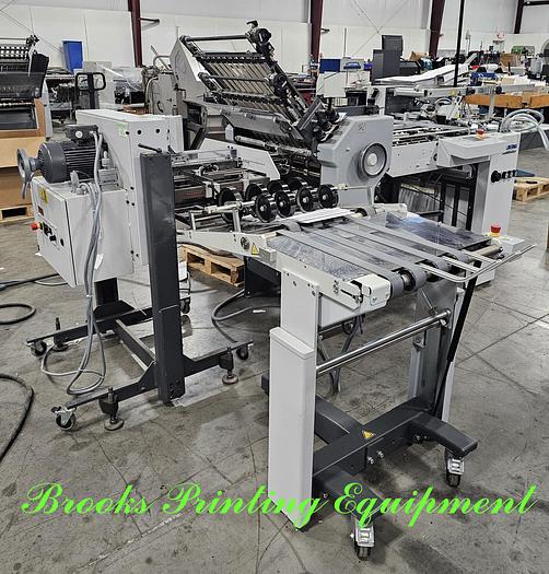 Used Heidelberg Stahl Folder BUH 52, 2019 with VFZ 52 Knife Fold Unit, Video