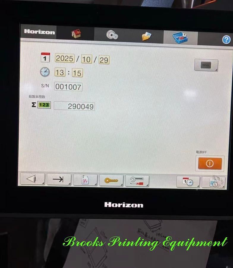 Used Horizon BQ500 Perfect Binder, 2021