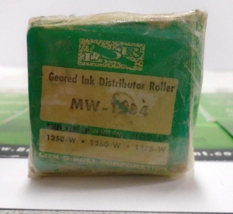 Lith-O-Roll 1250-W Geared Ink Distributor  Roller, Part #MW-1250W