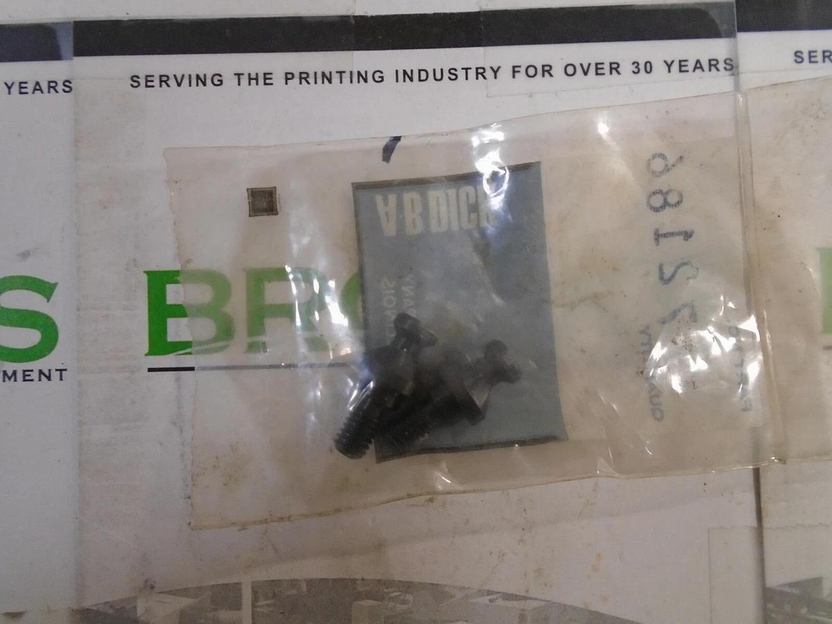 Used AB Dick Spring Stud Post, Threaded, Part #72186