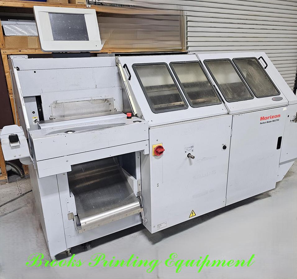 Used Horizon BQ-270C Perfect Binder, Video