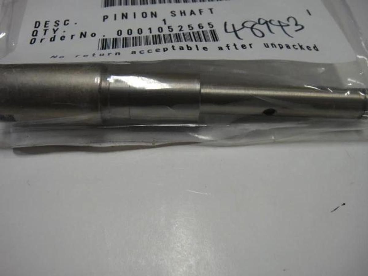 Used Horizon BQ 280 PUR Pinion Shaft, Part #M204282-00