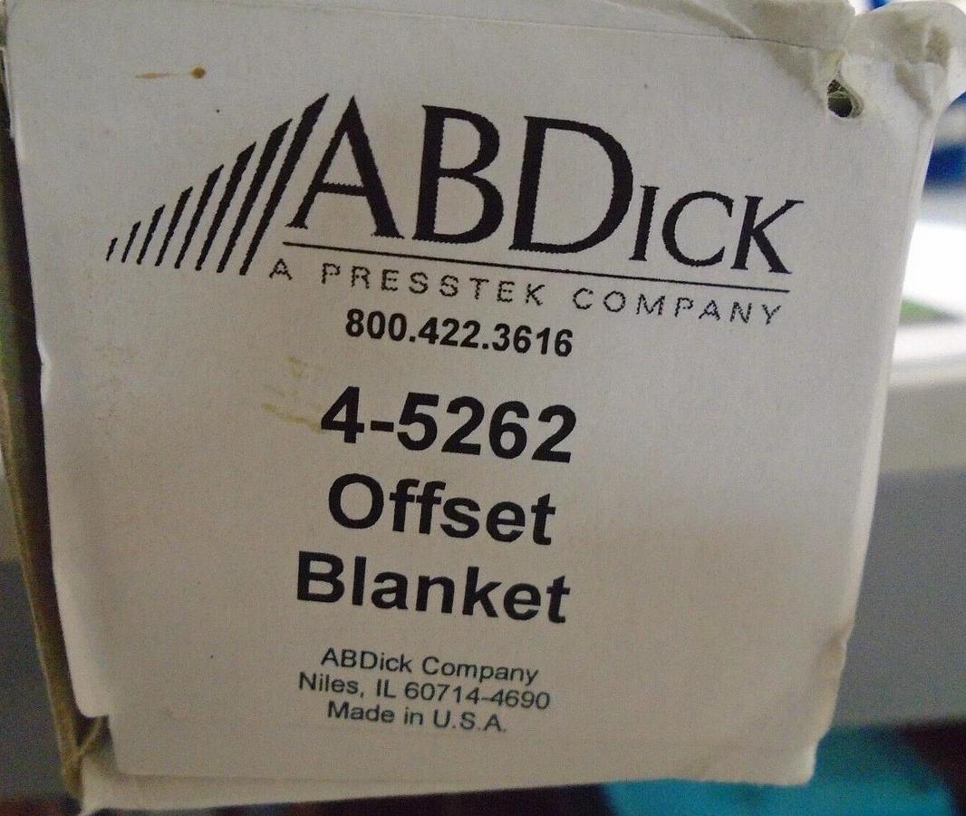 AB Dick Blanket, Part #4-5262