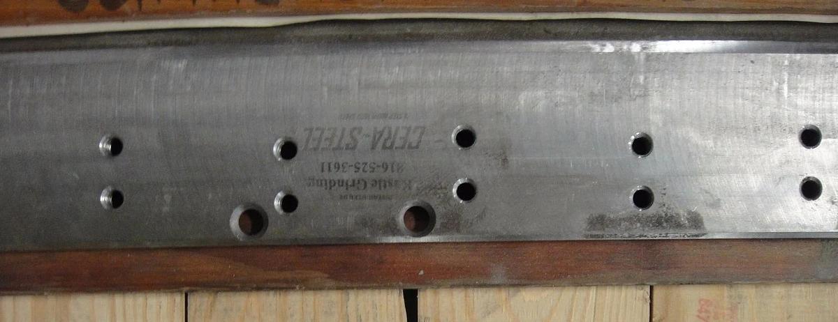 Used Polar 70 1/4" (16 Straight Holes) Cutting Blade