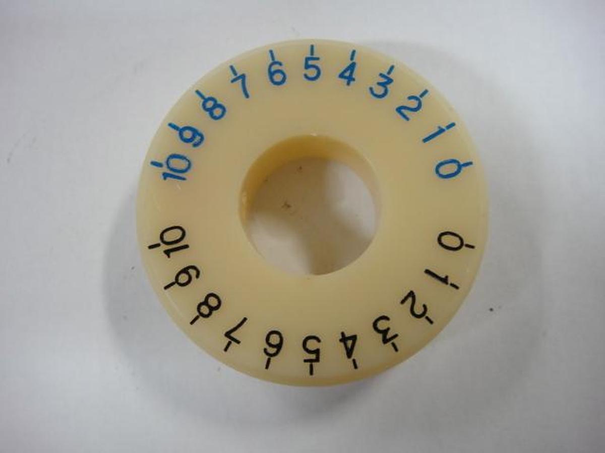 Hamada Impression Adjustment Dial, Part #CM02-17