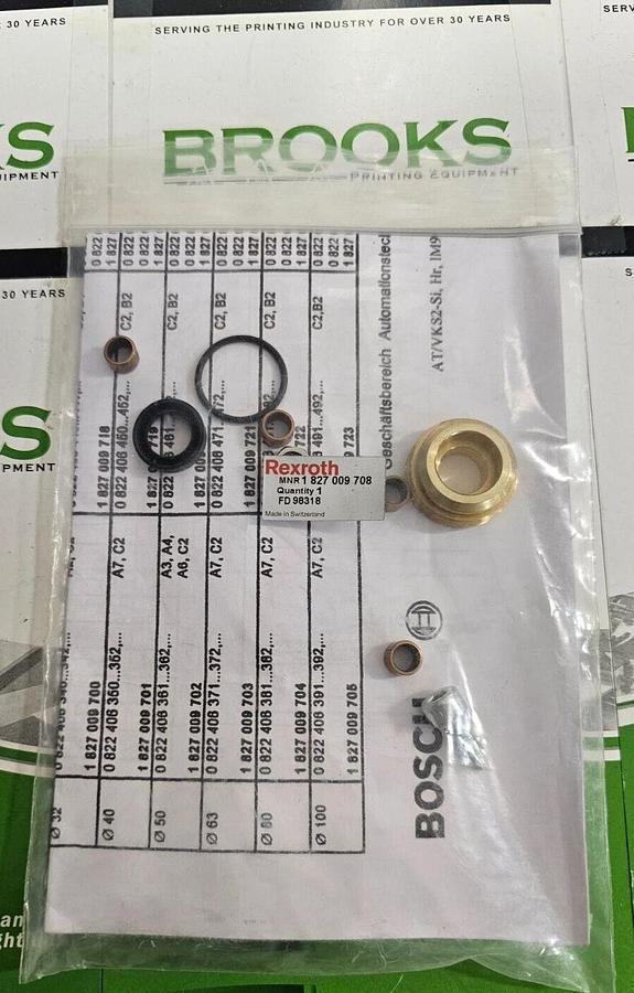 Used Rexroth Bosch Motor Mounting Bushing, Part #1827009708