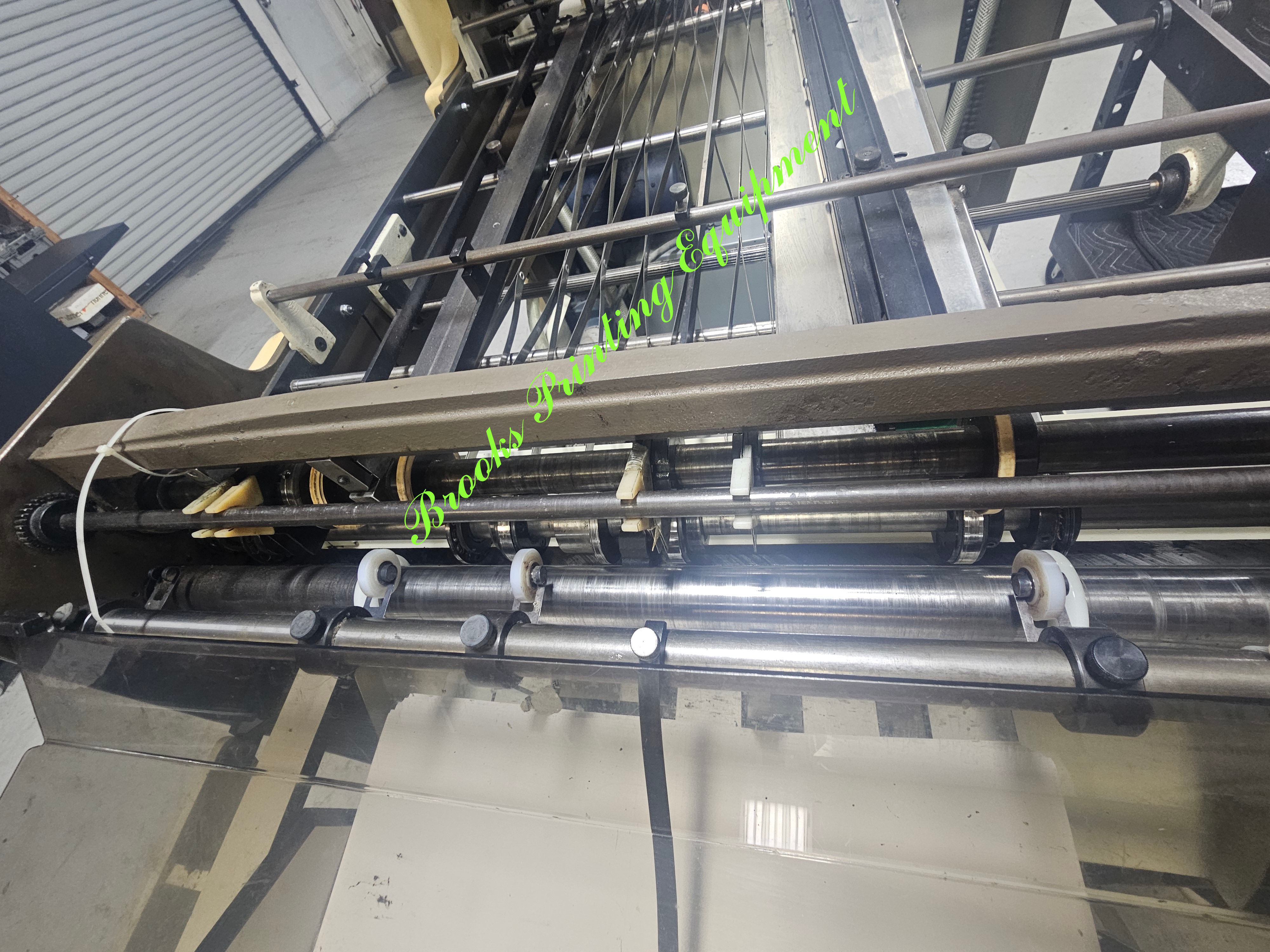 Used Rosback 240 Vacuum Pile- Feed Perf/Slit/Score Machine, Video