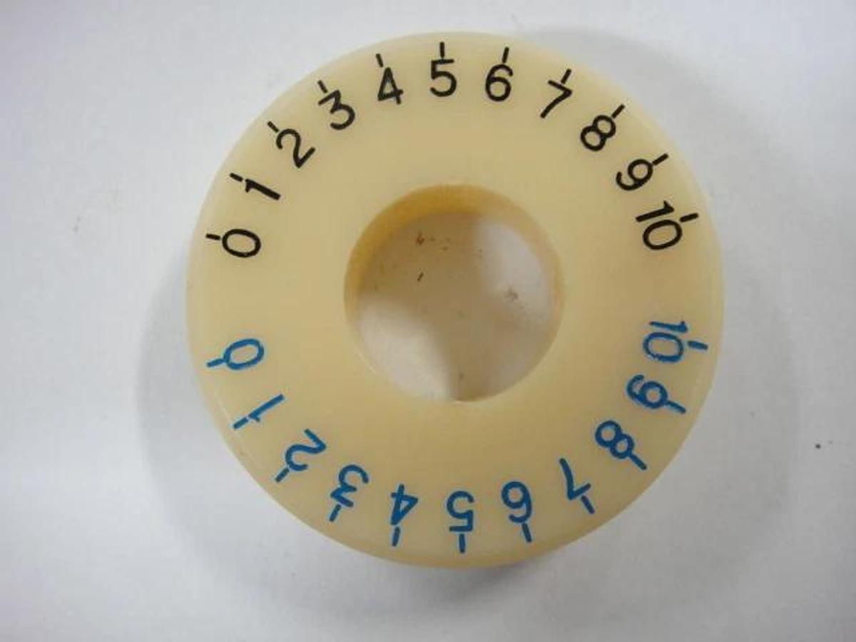 Hamada Impression Adjustment Dial, Part #CM02-17