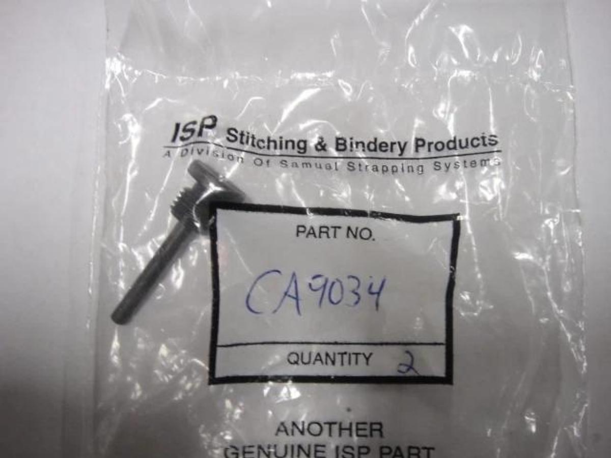 Used Interlake Stitcher, M2000 Head Supporter Spring/Lever Screw, Part #MIC9001303