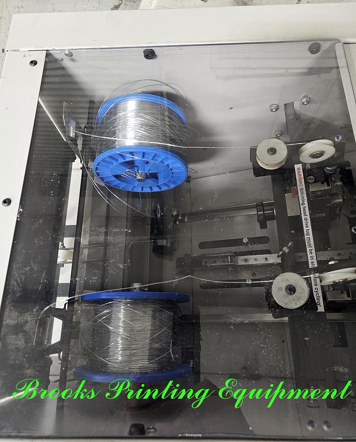 Used MBM B200 Stitch'n Fold Bookletmaker, Video