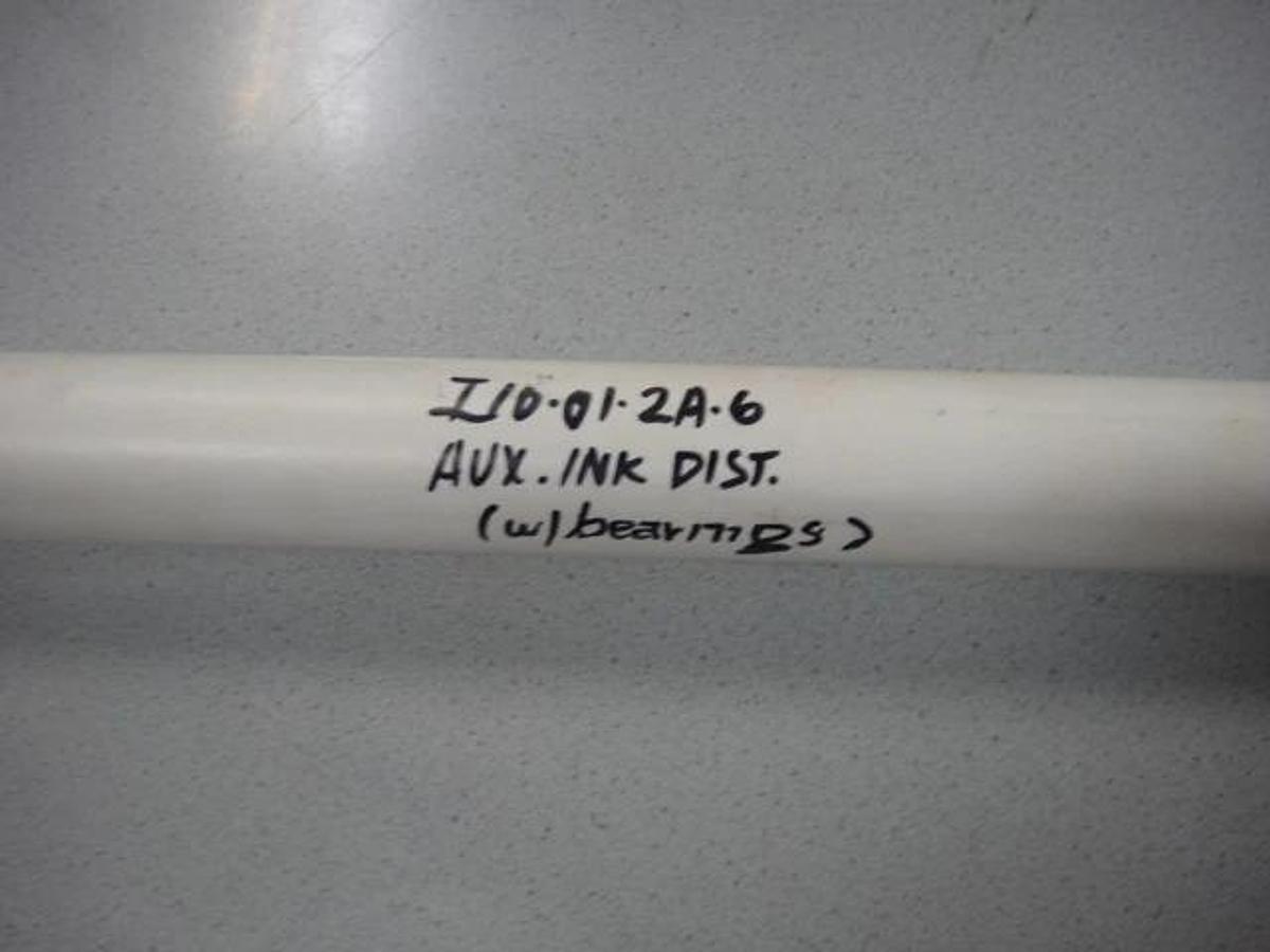 Hamada (Aux.) Ink Distributor Roller with Bearings, Part #I10-01-2A-6