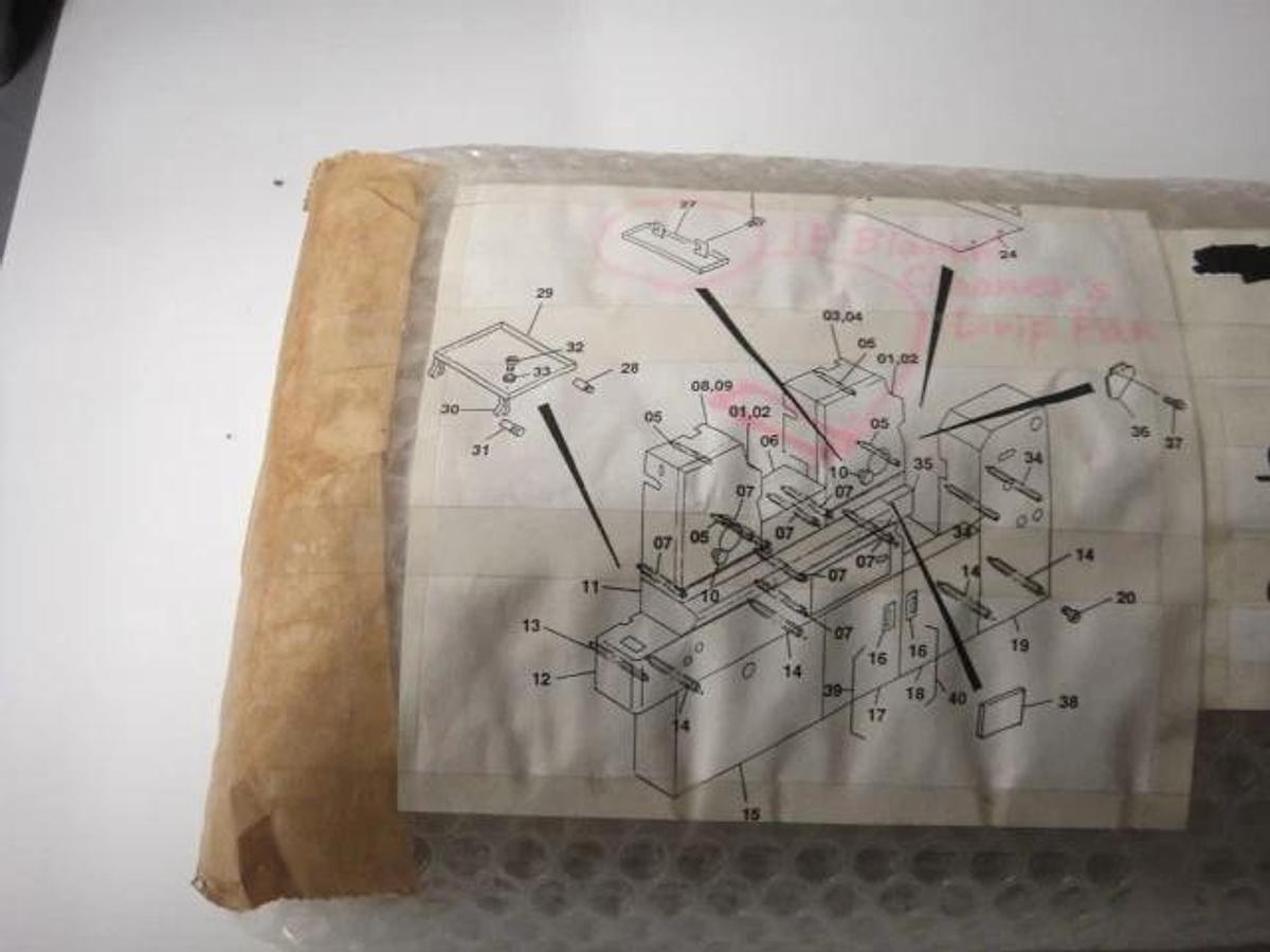 Used Hamada 234 Drip Pan For 1P Blanket Cleaner, Part #HG-6F026P