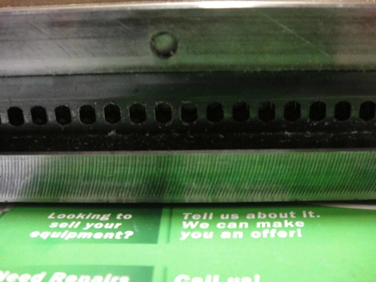 Used GBC 4:1 Oval Die, Part #7707290