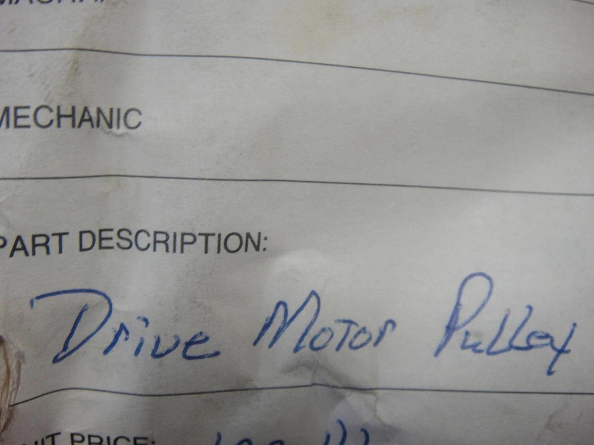 Hamada Drive Motor Pulley for 500/600/700 Part #B01-84-1A-3