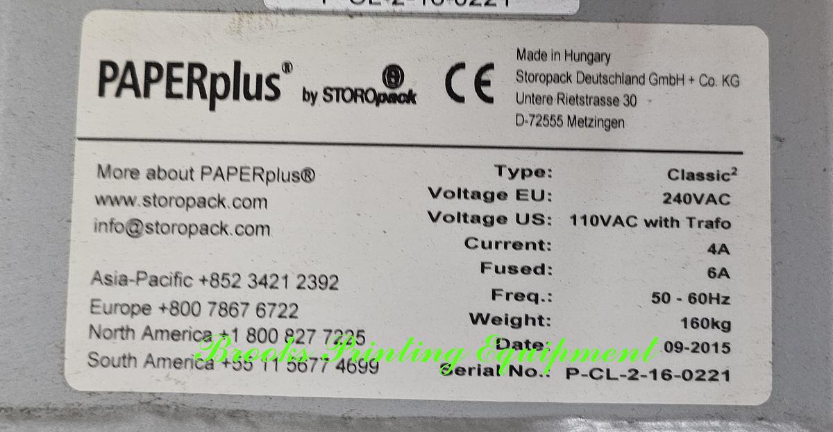 Used Paperplus Shooter Classic 2, 2015