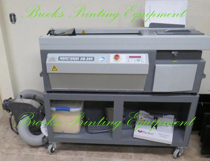 Used Duplo DB-280 Perfect Binder, 2013 Video