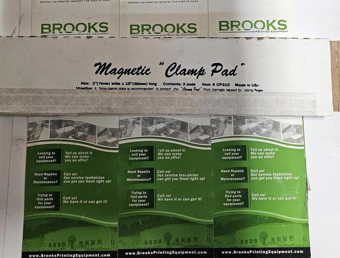 Magnetic Clamp Pad 3" x 5" (Set of 2), Part #C:315