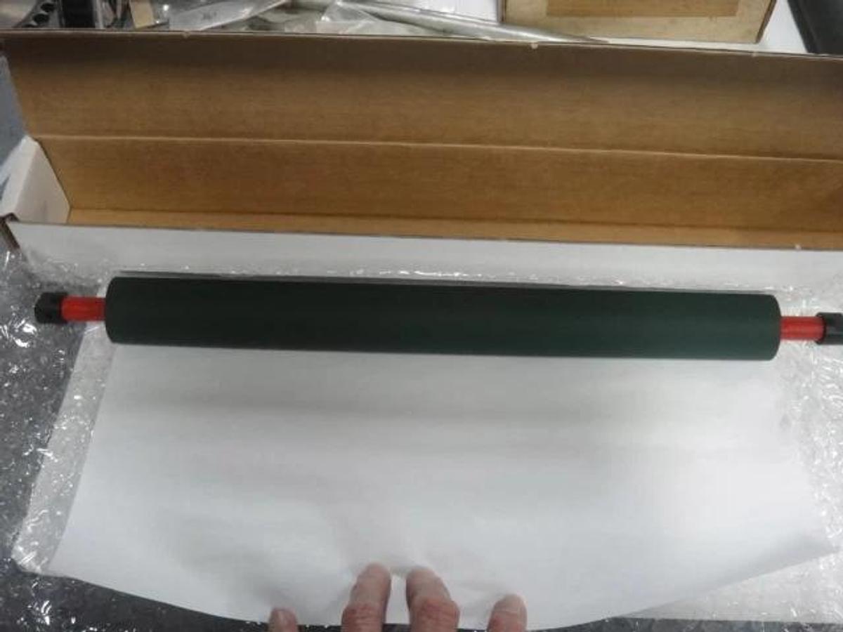 Used Ryobi 3200 Ink Idler Roller, Large Diameter, Part #RY-3202-B