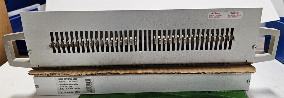 Renz DTP 340 M Punching Tool 3:1 Die