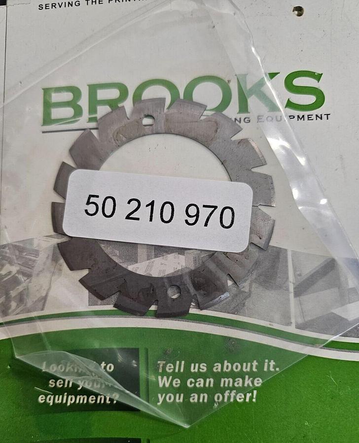 Used MBO/Stahl Split Perf 16 Teeth, Part #50210970