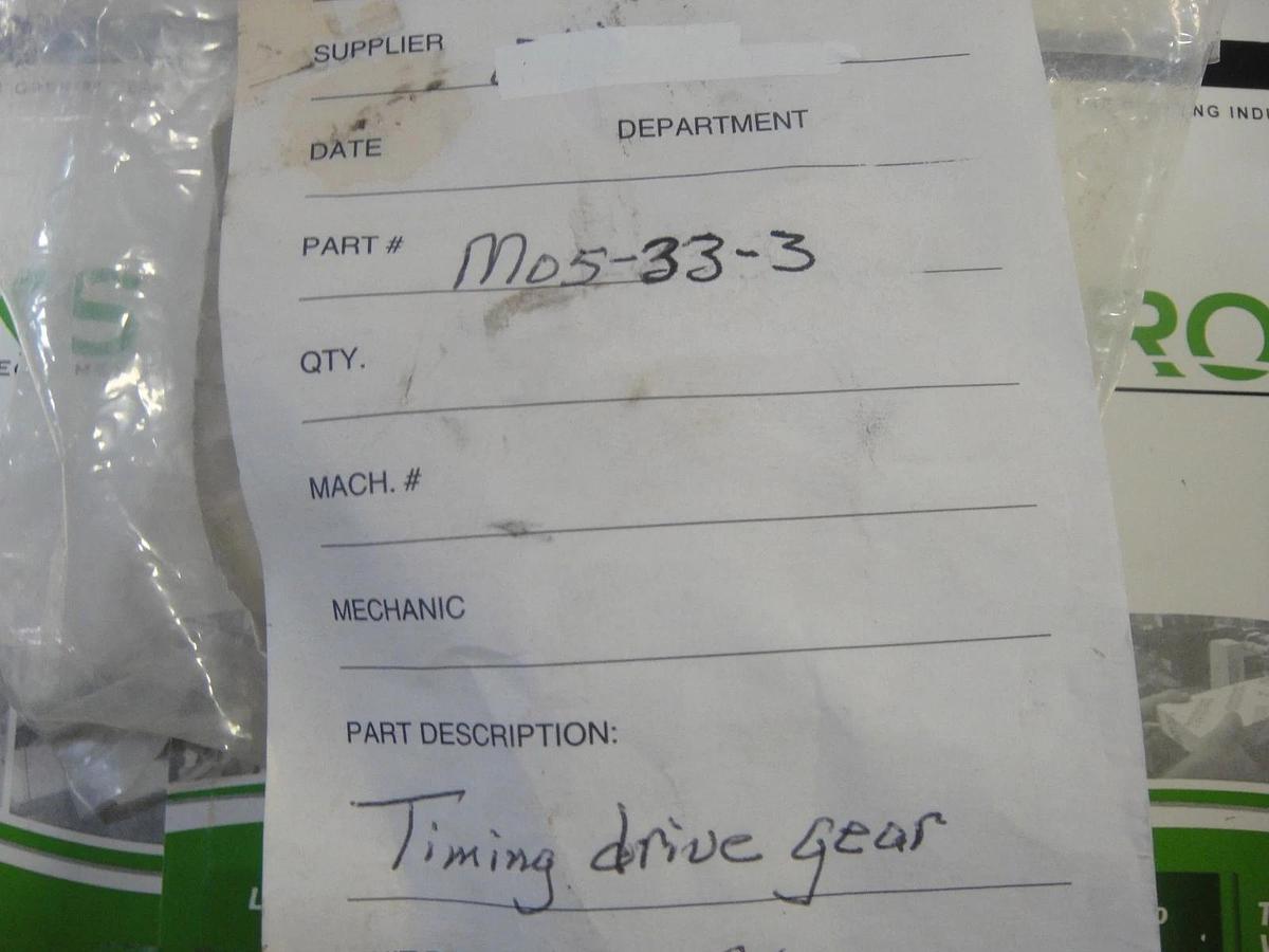 Hamada Timing Drive Gear, Part #M05-33-3