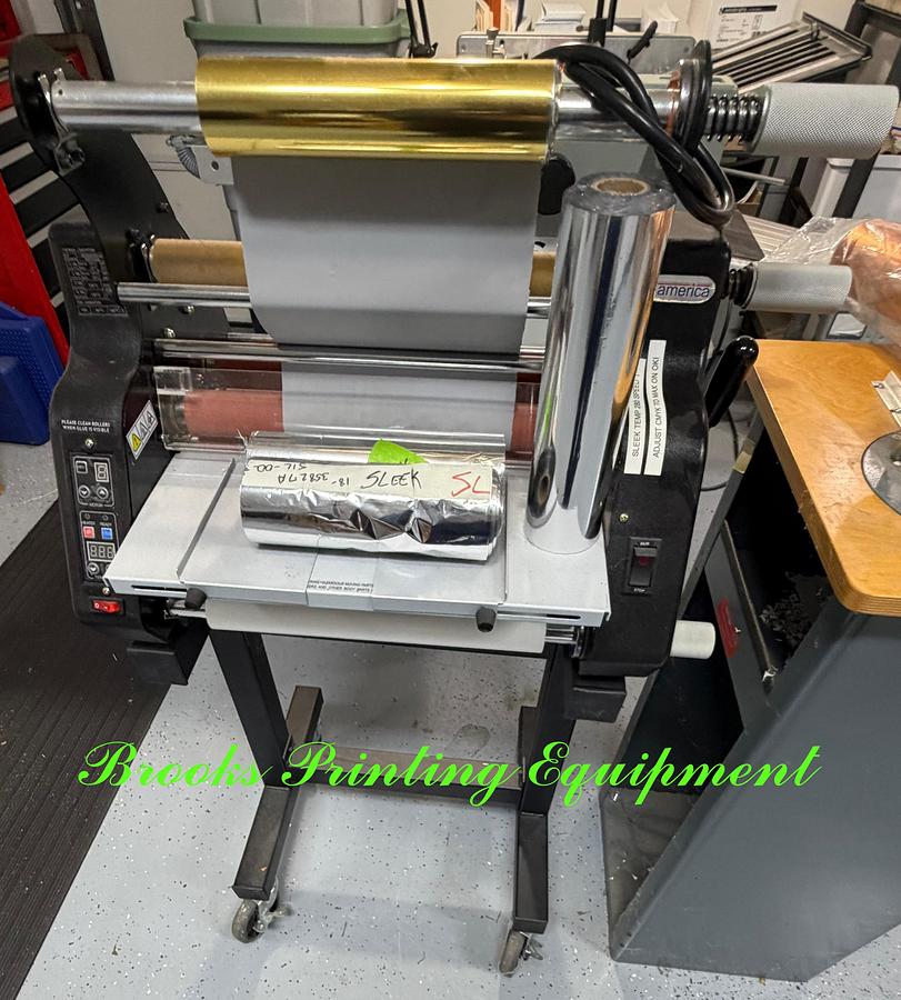 Used Tamerica VersaLam 1300 13" One Sided/Two Sided Roll Laminator w/Stand