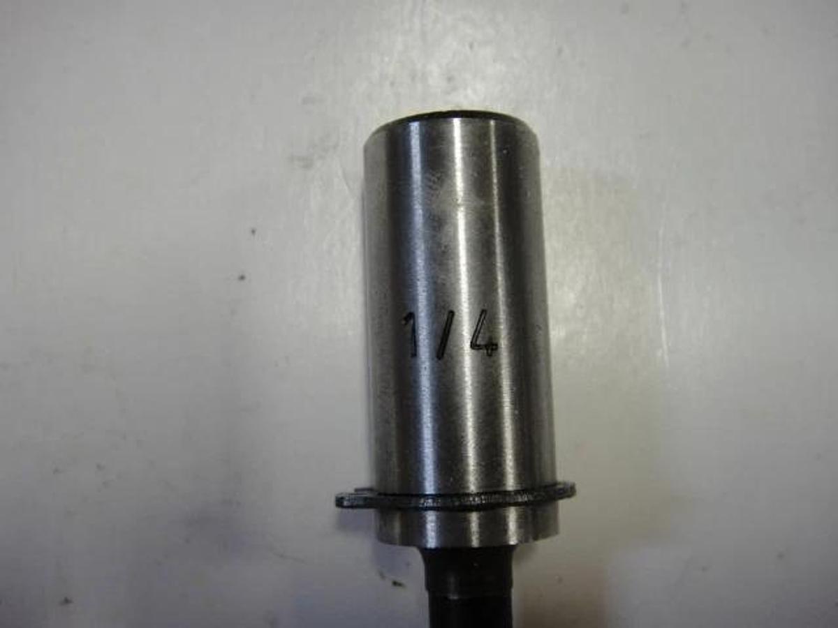 Used Baum or Iram 1/4" Hollow Drill Bit, Used