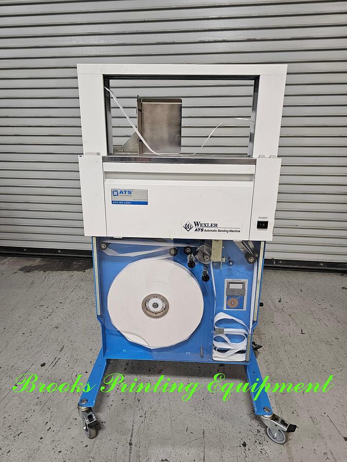 Used Wexler ATS-MS-420S Bander