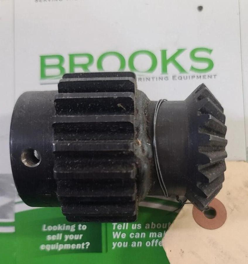 Brackett Main Drive Gear Weldment for Circular Padder , Part #133681A