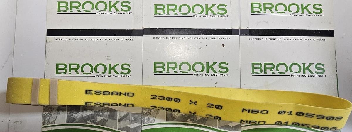 MBO Drive Belt, Part #0105908